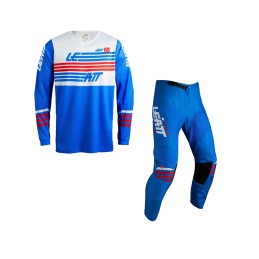 Kit Equipación Leatt Moto 3.5 XS / Stripes Azul