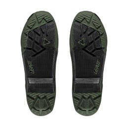Suela Leatt 4.5/5.5 Enduro par 7 / Negro/Cactus