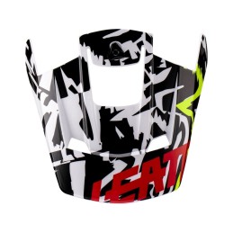 Visera Leatt Moto 3.5 V23 XS/S / Zebra