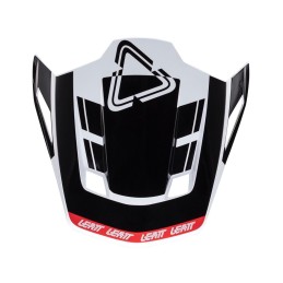 Visera Leatt Moto 7.5 Negro/Blanco