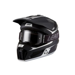 Kit Casco + Gafas Leatt Moto 3.5 Junior Negro - LB102700080