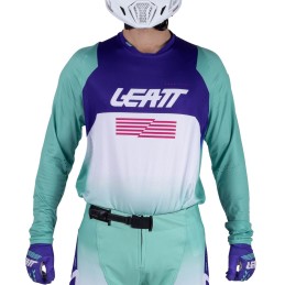 Camiseta Leatt Moto 4.5 Lite talla L/US42/EU52 Púrpura V26