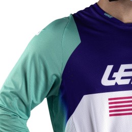 Camiseta Leatt Moto 4.5 Lite talla L/US42/EU52 Púrpura V26