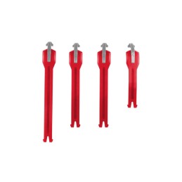 Kit Correas Leatt GPX 5.5 FlexLock 4 unidades Rojo