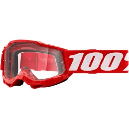 Gafas 100% Accuri 2 Junior Rojo/Blanco - lente transparente (50024-00013)