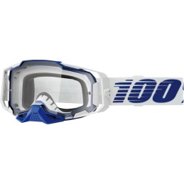 Gafas 100% Armega Azul/Azul oscuro/Blanco - lente transparente