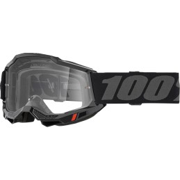 Gafas 100% Accuri 2 Negro/Gris - lente transparente