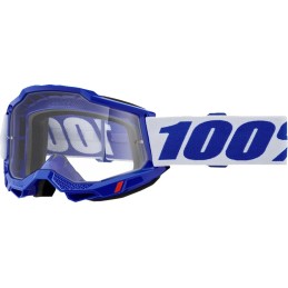 Gafas 100% Accuri 2 Azul/Blanco - lente transparente