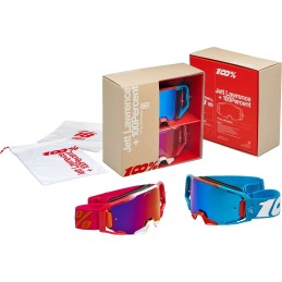 Gafas 100% ARmatic Jett Lawrence Limited Edition (pack) Azul/Rosa