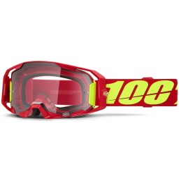 Gafas 100% ARmatic Rojo/Amarillo flúor - lente transparente