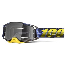 Gafas 100% Armega Negro/Azul/Amarillo - lente transparente