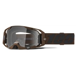 Gafas 100% ARmatic Negro/Marrón - lente transparente
