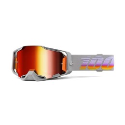 Gafas 100% Armega Fallbrook Gris/Naranja - lente espejo
