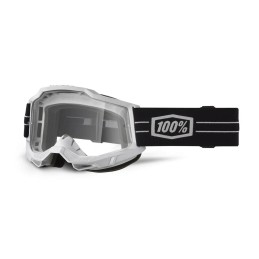 Gafas 100% Accuri 2 Bowen Negro/Plateado - lente transparente
