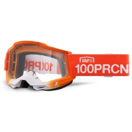 Gafas 100% Accuri 2 Antwerp Naranja/Blanco - lente transparente