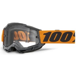 Gafas 100% Accuri 2 Enduro Moto Naranja/Gris oscuro - lente transparente