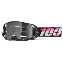 Gafas 100% ARmatic Bodino Negro/Blanco/Rosa - lente transparente