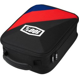 Estuche para gafas 100% Negro/Rojo