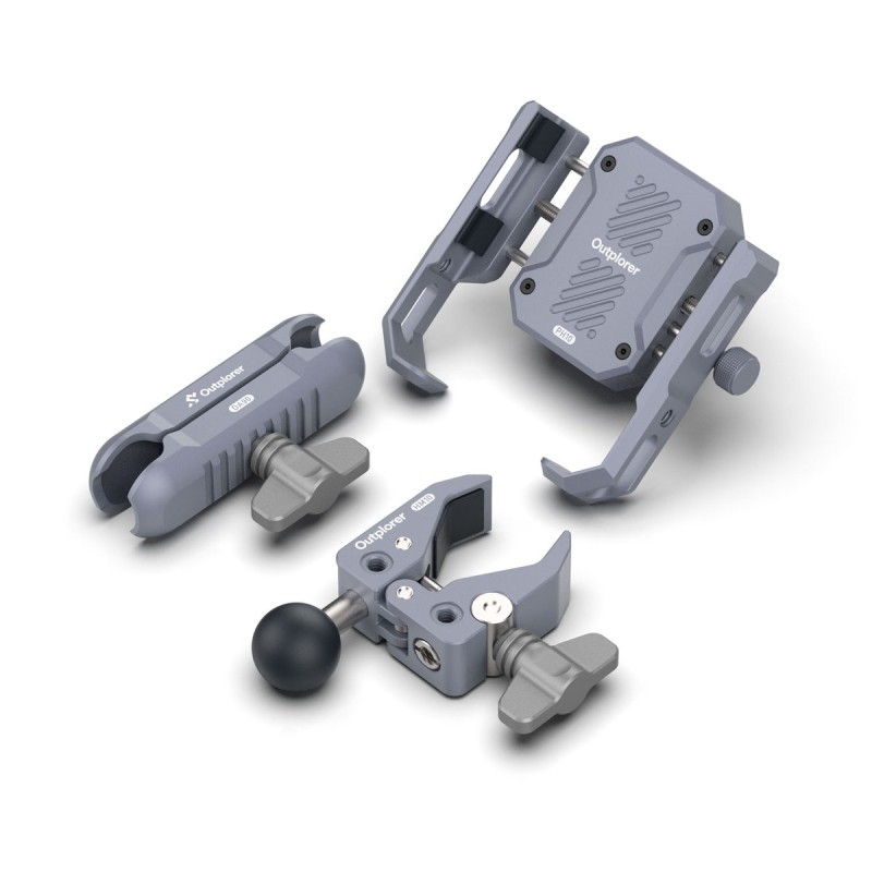 Kit soporte móvil Outplorer Air Suspension con pinza de manillar