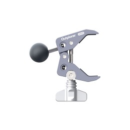 Pinza de manillar Outplorer con bola de 1 pulgada