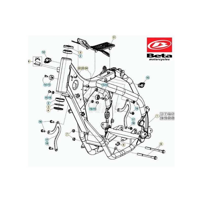 CHASIS RR 2T 200 - 041310248050