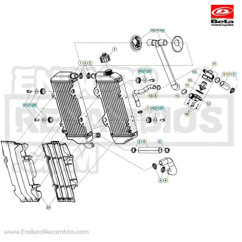 TUBO AGUA RR 2T 200 - 041390020000
