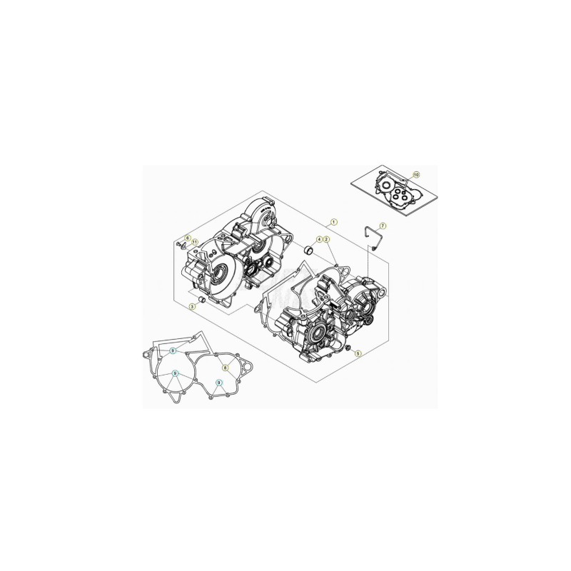 CARTER MOTOR RR 2T - 026010448000