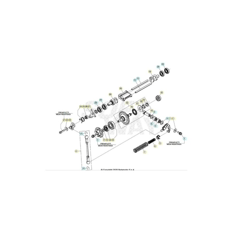 VALVULA DESCARGA 300 CC - 026090490000