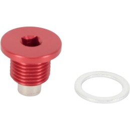 Tapón de vaciado magnético Zip-Ty rojo Moose Racing Husqvarna - DP126