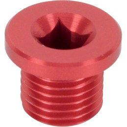 Tapón de vaciado magnético Zip-Ty rojo Moose Racing Husqvarna - DP127