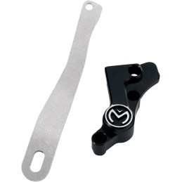 Protector de bombín de embrague de aluminio anodizado negro Moose Racing KTM