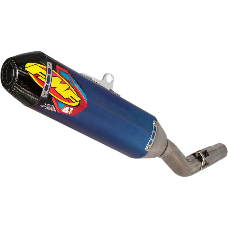Silencioso 4.1 anodizado con tapa de carbono FMF Beta
