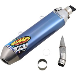 Silencioso Factory 4.1 RCT titanio azul anodizado FMF KTM