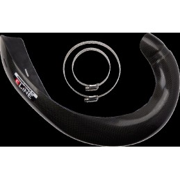 Protector de tubo de escape de fibra de carbono Moose Racing Husqvarna