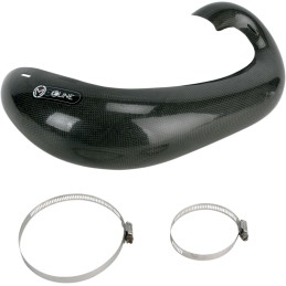 Protector de tubo de carbono para escape FMF 2T Moose Racing KTM 200