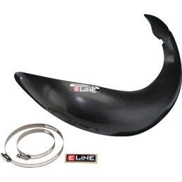 Protector de tubo de escape de fibra de carbono Moose Racing KTM