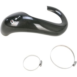 Protector de tubo de carbono para escape original 2T Moose Racing KTM 85/105