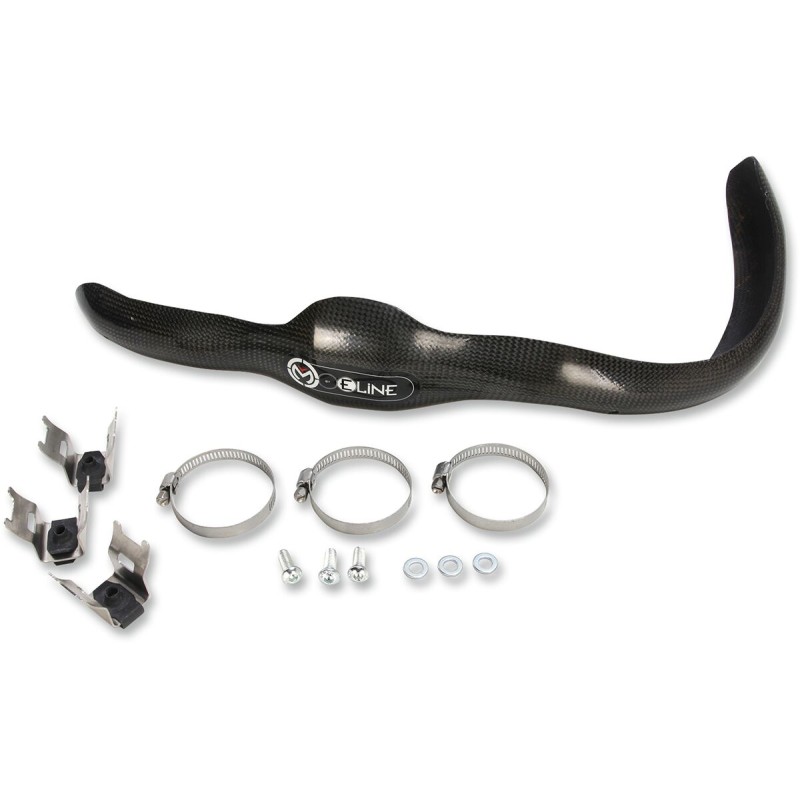 Protector de tubo de carbono para escape FMF Megabomb 4T Moose Racing KTM / Husqvarna
