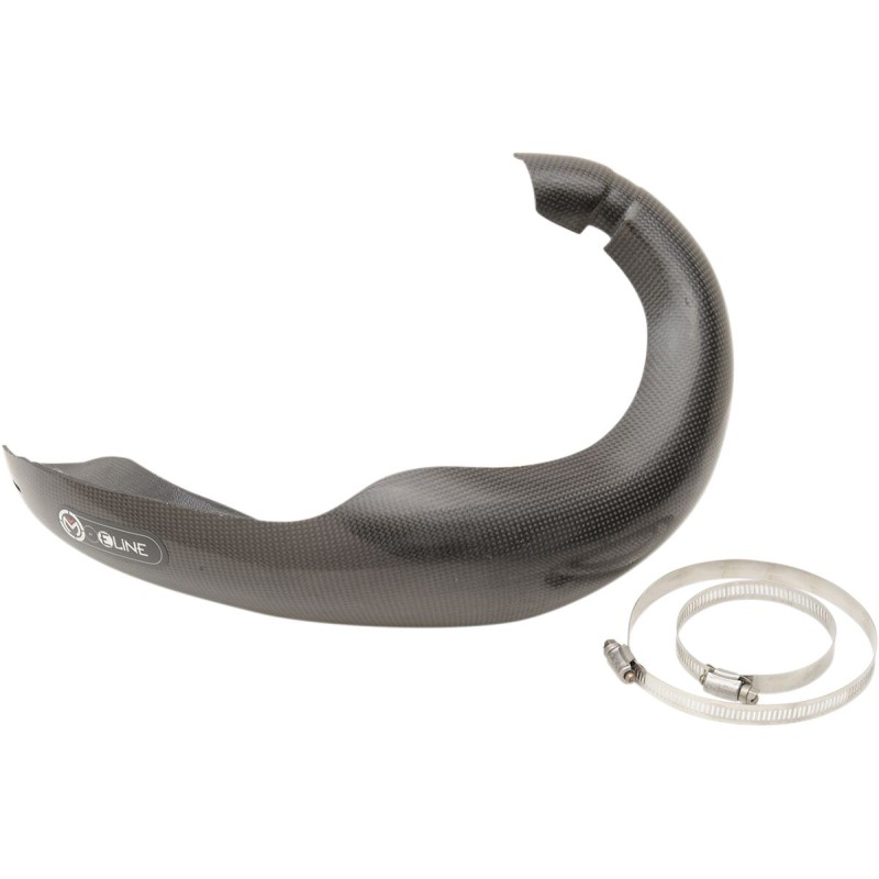 Protector de tubo de carbono para escape original 2T Moose Racing KTM / Husqvarna - MPG15016