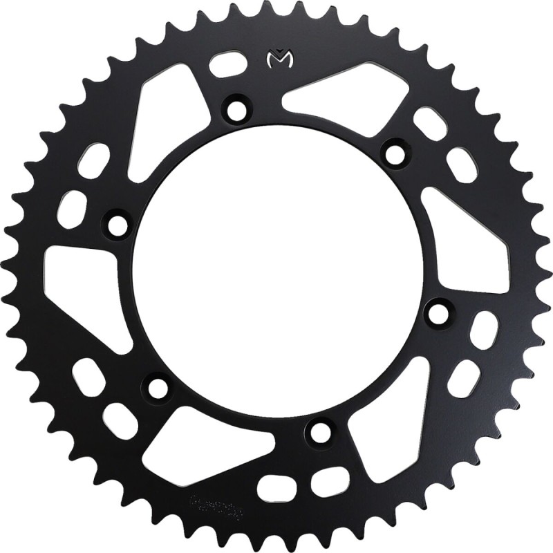 Corona de acero 50 dientes paso 520 negra Moose Racing Sherco