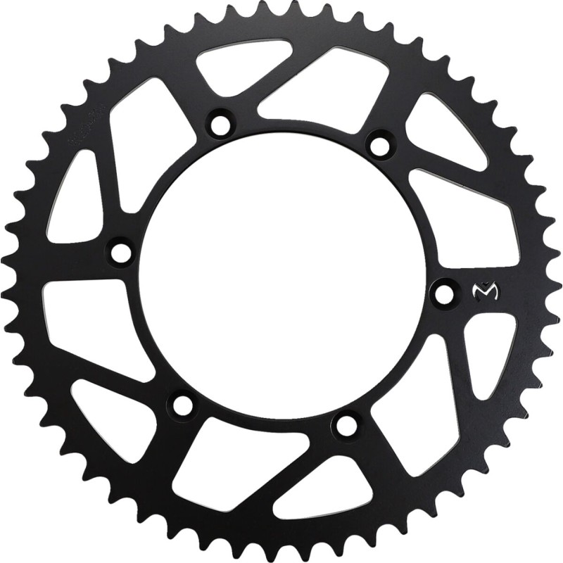 Corona de acero 52 dientes paso 520 negra Moose Racing Sherco