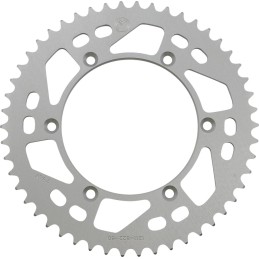 Corona de aluminio 50 dientes plata Moose Racing Husqvarna
