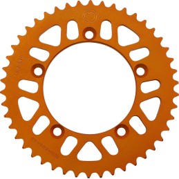 Corona de aluminio 46 dientes naranja Moose Racing KTM - 1211-894-46-14