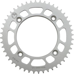 Corona de aluminio 48 dientes plata Moose Racing KTM - 1211-895-48-11