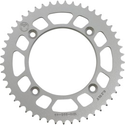 Corona de aluminio 49 dientes plata Moose Racing KTM - 1211-895-49-11