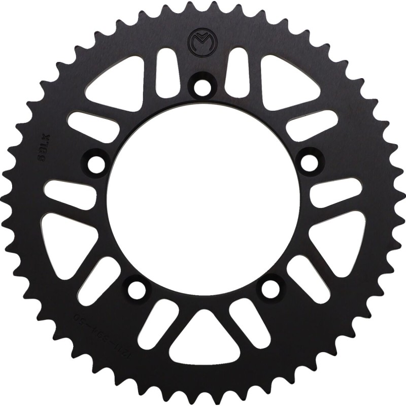 Corona de aluminio 50 dientes negra Moose Racing KTM - 1211-894-50-10