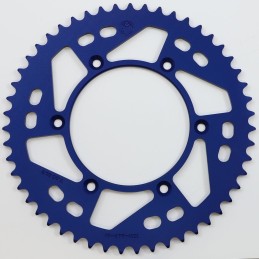 Corona de aluminio 51 dientes paso 520 azul Moose Racing KTM