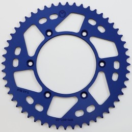 Corona de aluminio 52 dientes paso 520 azul Moose Racing KTM