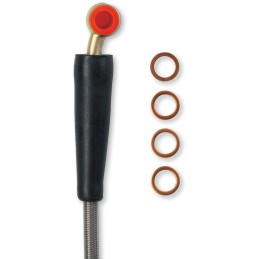 Latiguillo de freno de acero inoxidable delantero Moose Racing KTM SX