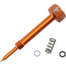 Tornillo de mezcla de combustible naranja Moose Racing